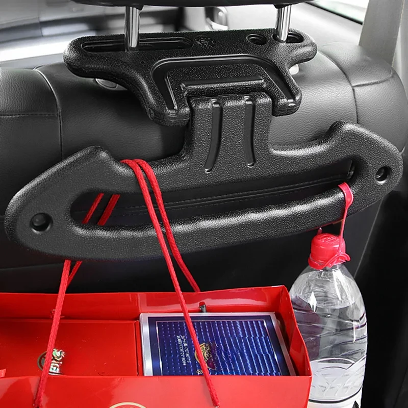 Universal Car Clothes Hanger Multi Functional Drying Rack Seat Back Suit Hook for Backseat Storage Organizer
