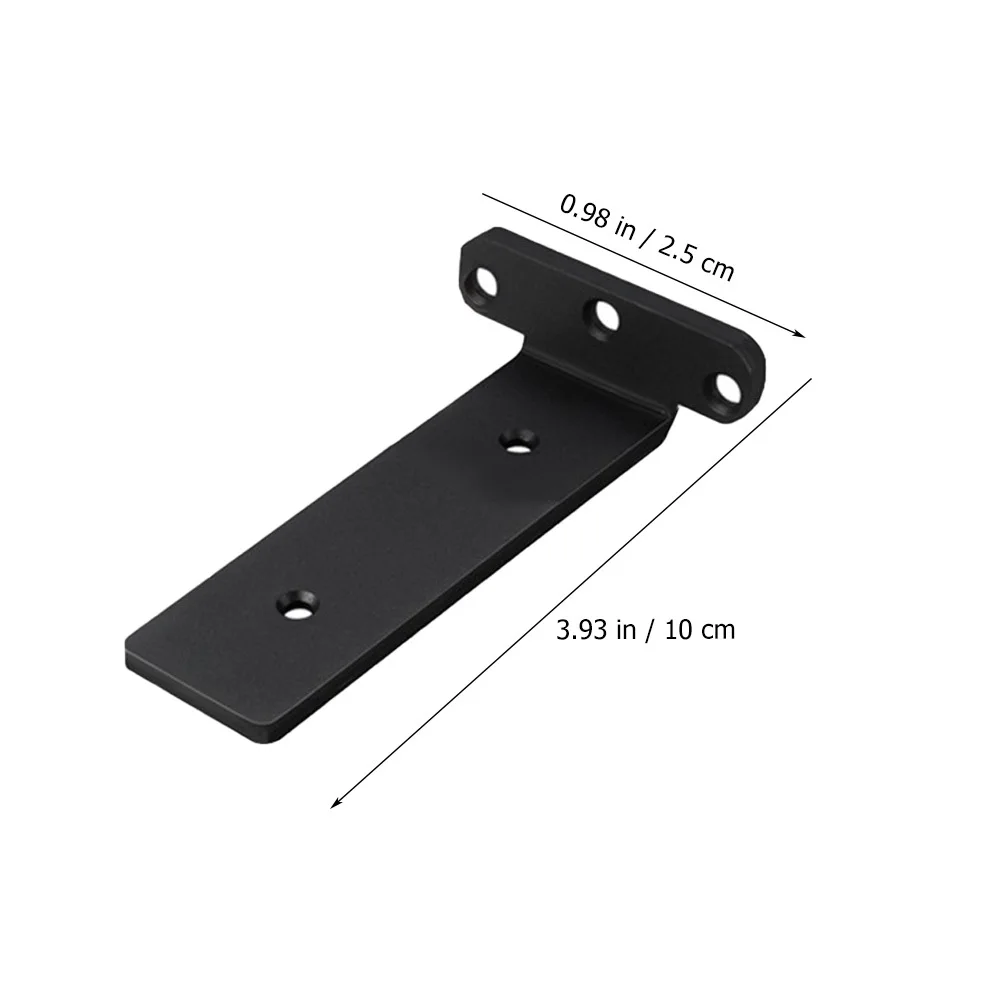 

2pcs Hidden Brackets Heavy Duty Steel Wall Shelf Supports Floating Shelf Bracket For Books Plants Speakers Decorative Brackets