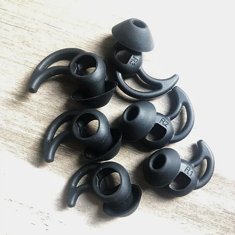 6 قطعة سيليكون سماعات الأذن نصائح جل ل Bose QC سماعات الأذن صحيح اللاسلكية سماعة استبدال ل Bose QuietComfort إلغاء الضوضاء