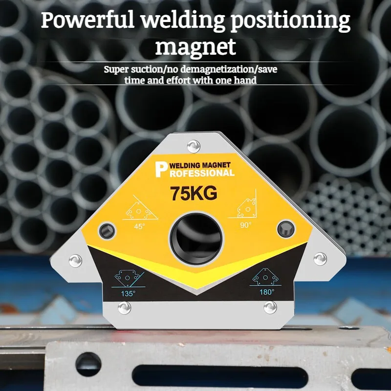 Welding Positioner Magnetic Welding Holders Angle Solder Arrow Magnet Weld Fixer Positioner Ferrite Holding Auxiliary Locator To