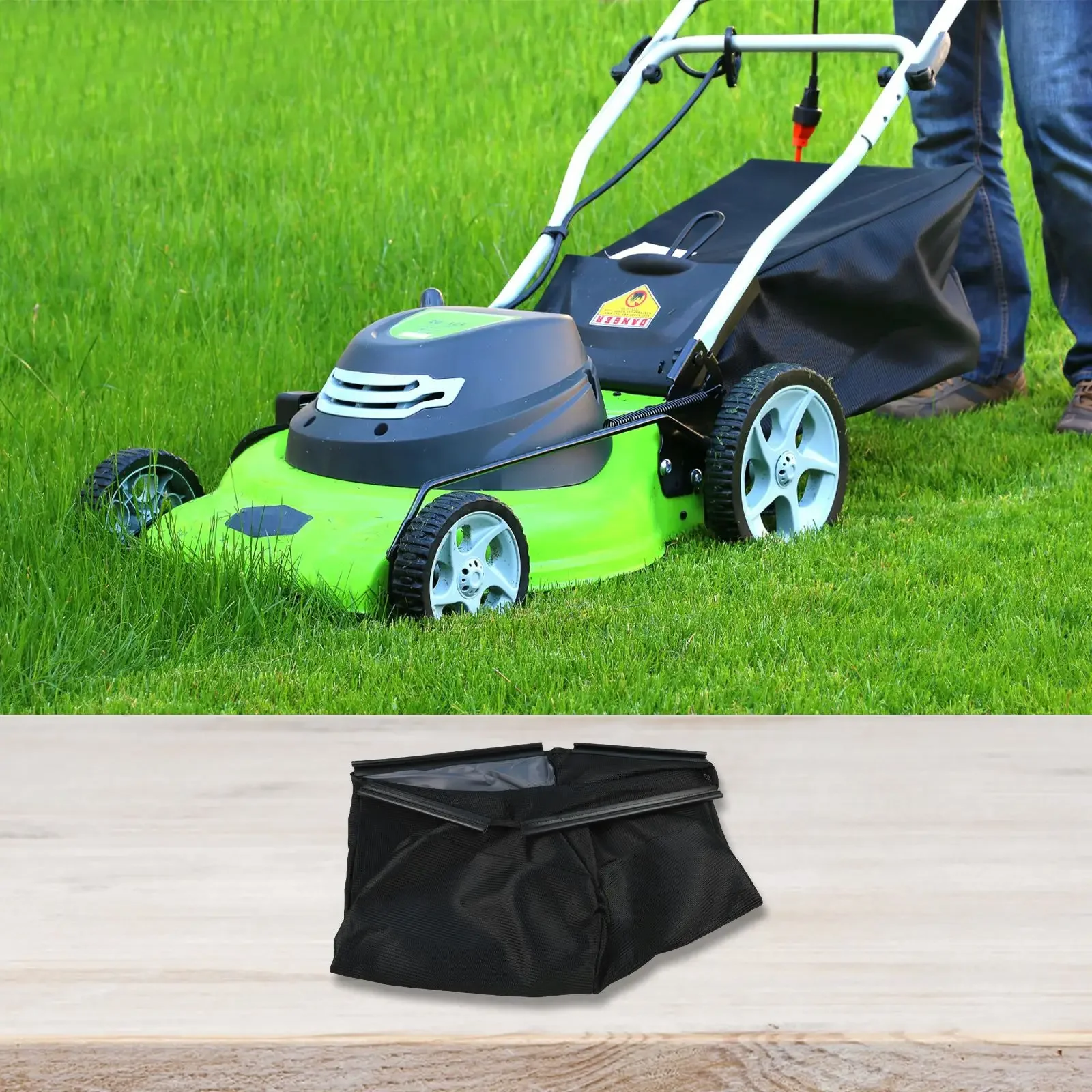 Grass Collection Replacement Bag for Honda HRU214 HRU215 HRU216 HRJ216 HRU216D HRU216K2 HRU216M2 DMC216SH 19 in 21 in Mowers