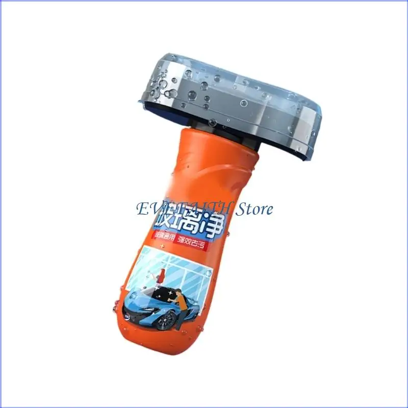 

124B Innovative Oil Film Remover Vehicle Glass Cleaner for Car Window & Mirrors Use