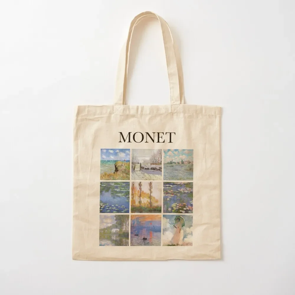 

Monet - Collage Tote Bag Cloth bag personalized tote canvas bags Shopper handbag Tote Bag