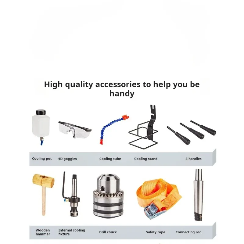 Máquina de Perfuração Eletromagnética Industrial de Alta Potência para Brocas Anulares, Ferramenta de Precisão para Metalurgia