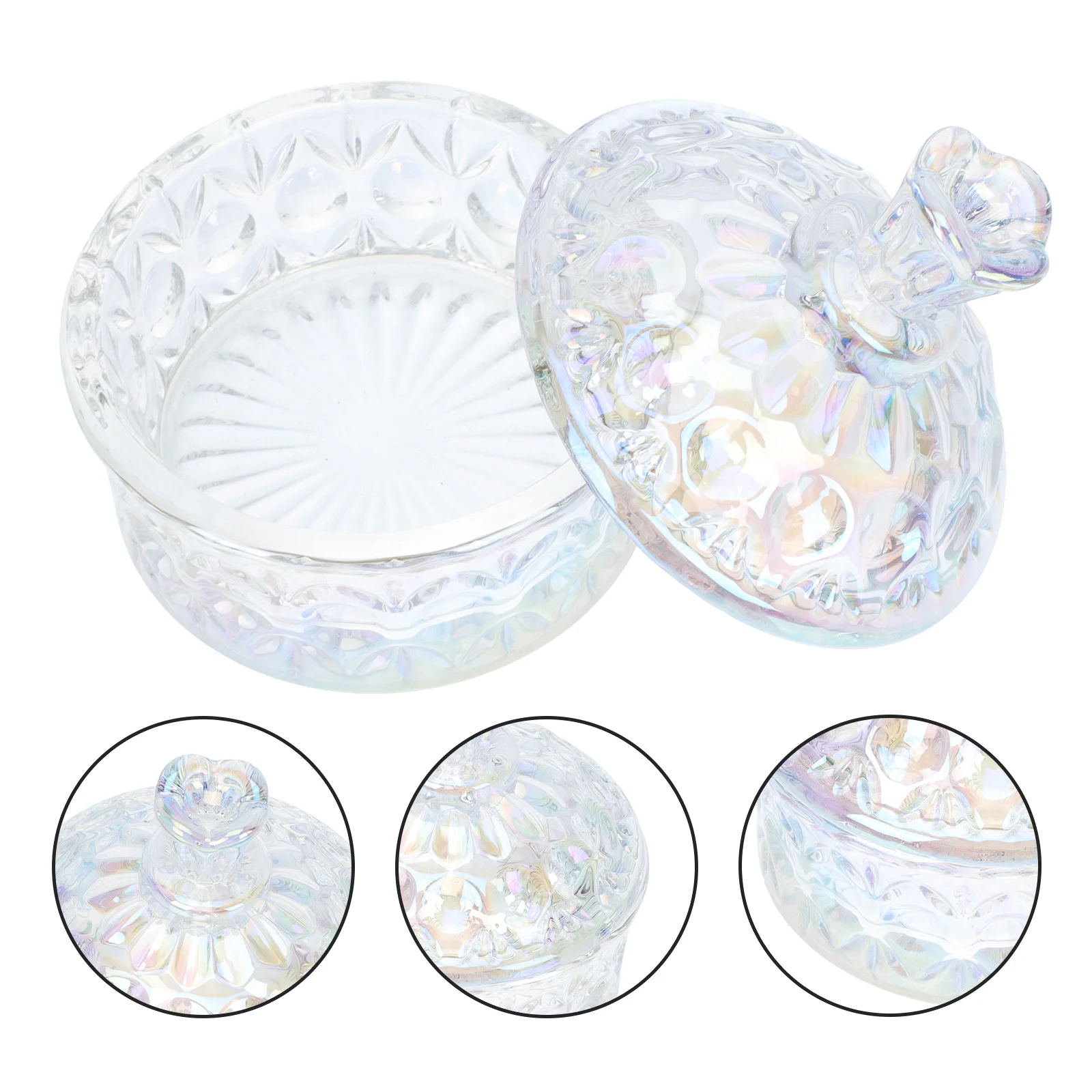 

1Pcs Nail Art Liquid Cup Transparent Glass Craft Manicure Pen Cleaning Holder Thick Base Stable Nail Art Tool Manicure Tool