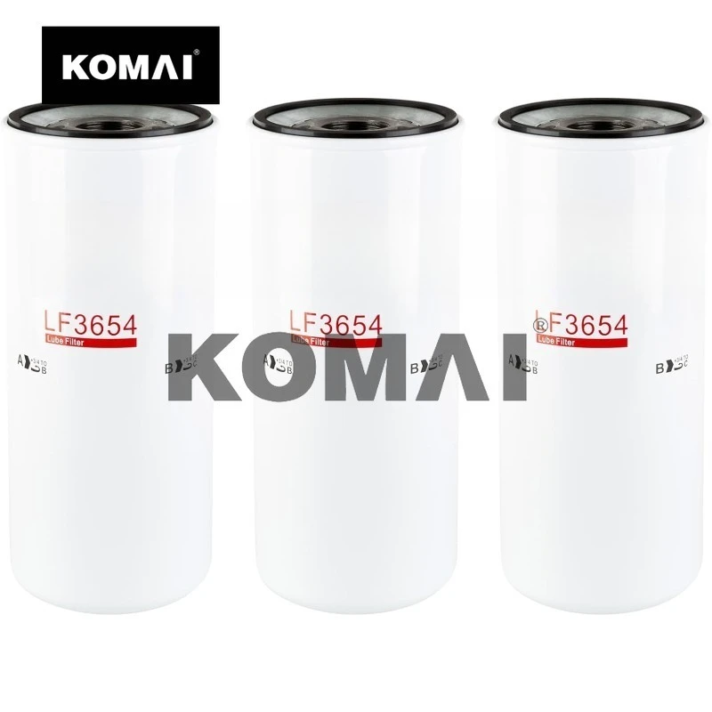 Filtro de aceite giratorio KOMAI LF3654 para motores MP7 y MP8 D13 motores ISX12G DD16 reemplaza B7685 P550425 P9407