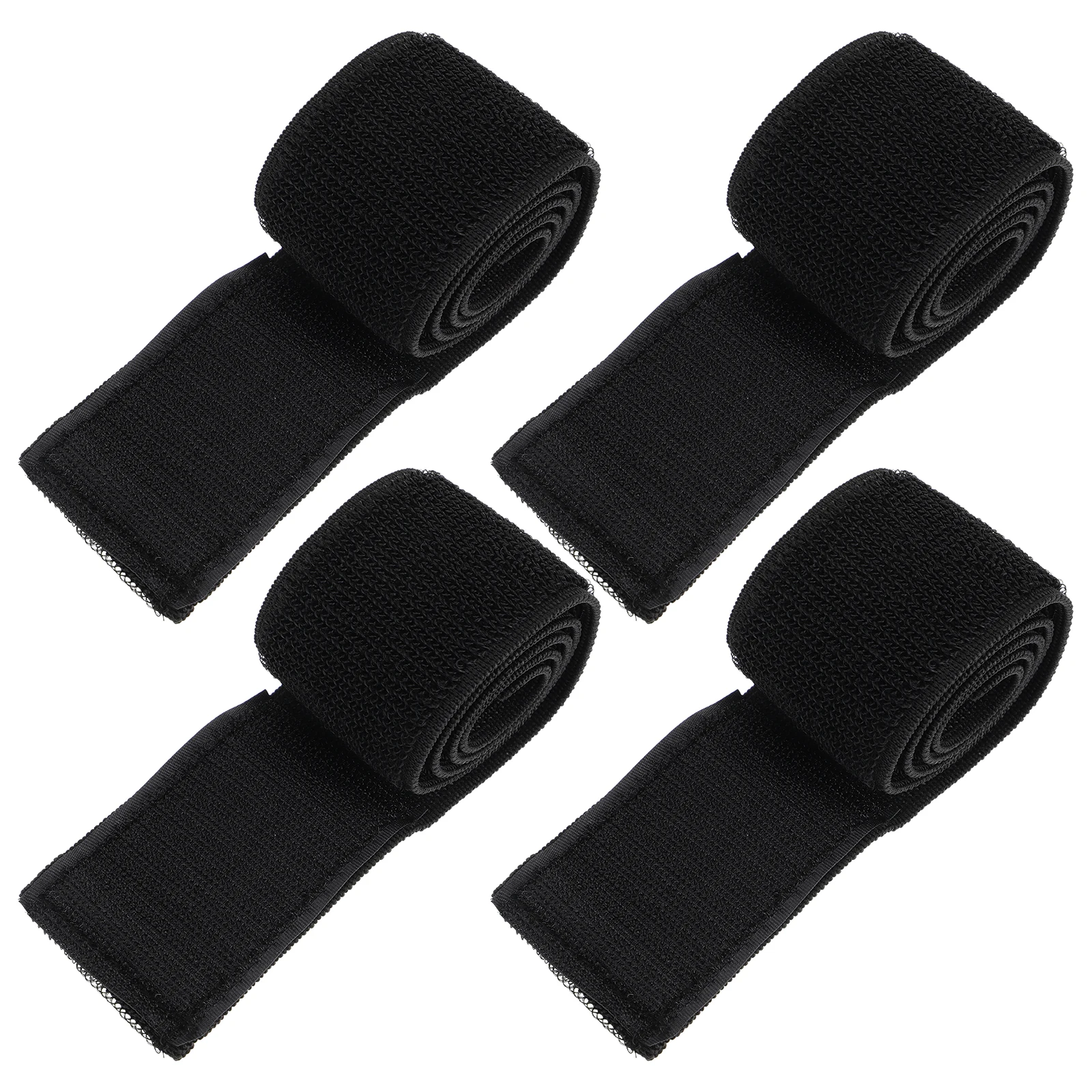 

4 Pcs Elastic Fastening Rubber Polyester Durable Loop Hook Strap Cable Tie Wire Sticky Safety Bike Rack Zero Accessories