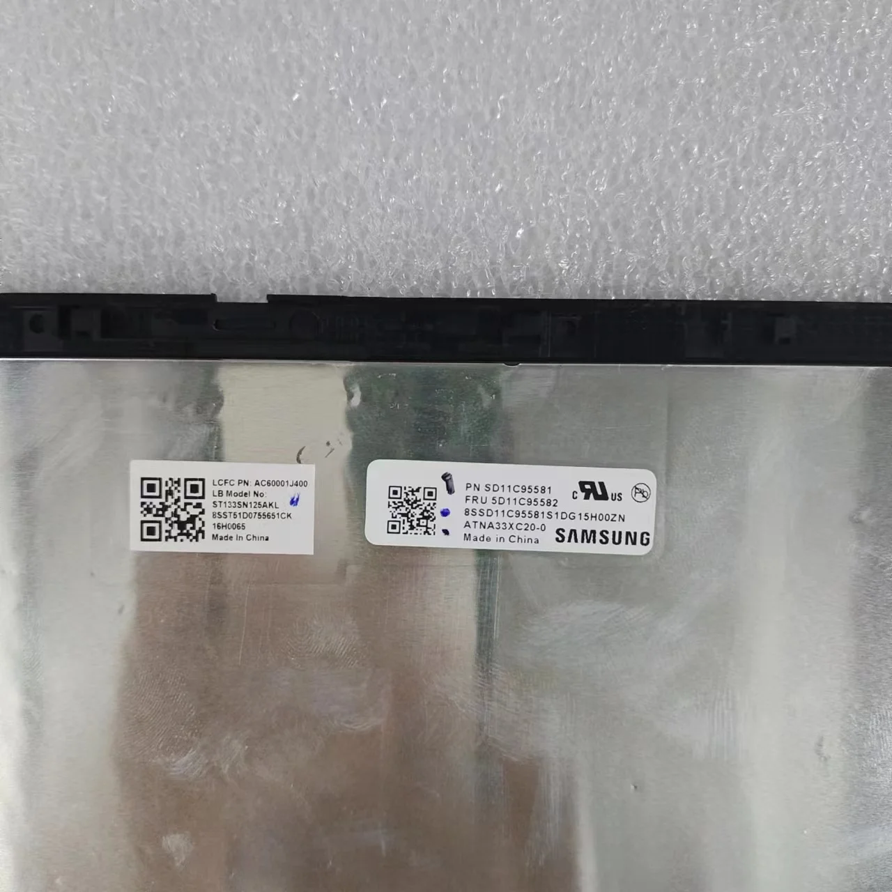Imagem -03 - Tela de Toque Lcd para Lenovo Flex Chromebook Montagem do Painel Oled 13itl6 8m7 5d10s39717 Atna33xc200 133 Polegadas Fhd Display Oled