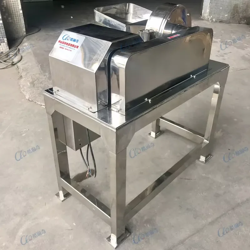 Commercial 500KG/H Horizontal Fruit Vegetable Pulper 5.5KW Electric Date Paste Making Machine Stainless Fruit Processing