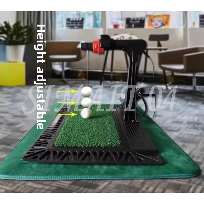 Indoor Digital Golf Swing Exerciser Trainer Elite with English Panel And Auxiliary Voice Swing Practice Club for Golfers