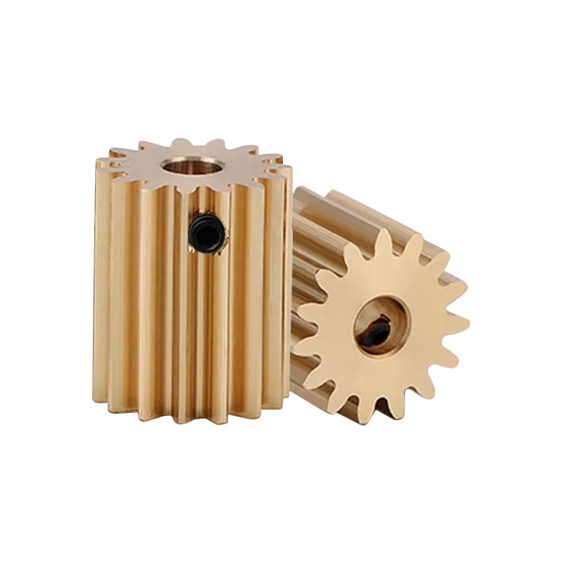 10PCS 0.5Module 12/13/14/15/16/17/18/20 Teeth Spur Gear Precision Copper Steel CNC Pinion
