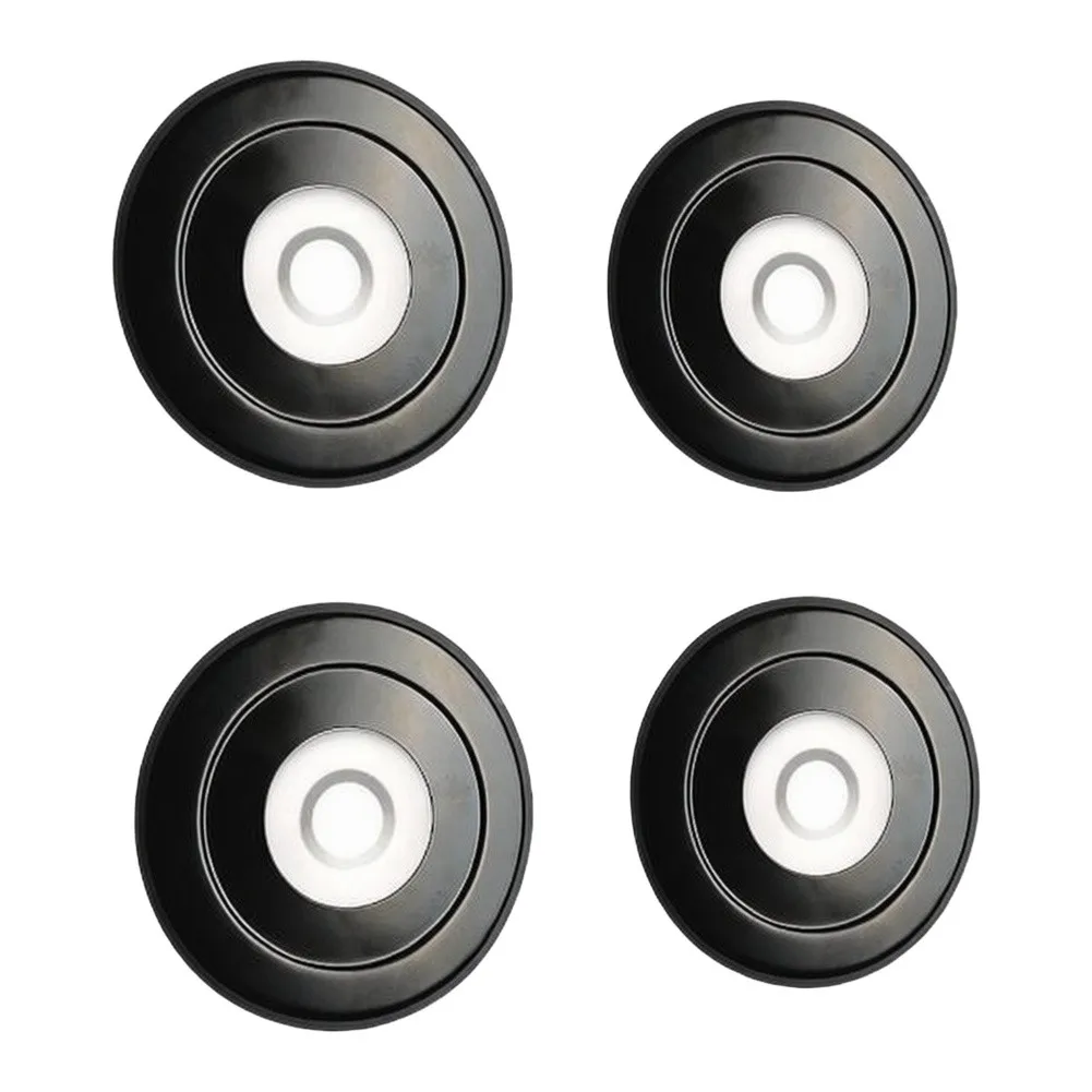 Bathtub Faucet Spout Cover Ring Rubbed Bronze Stainless Steel 6.8cm Diameter Decorative Trim Flange for Remodeling