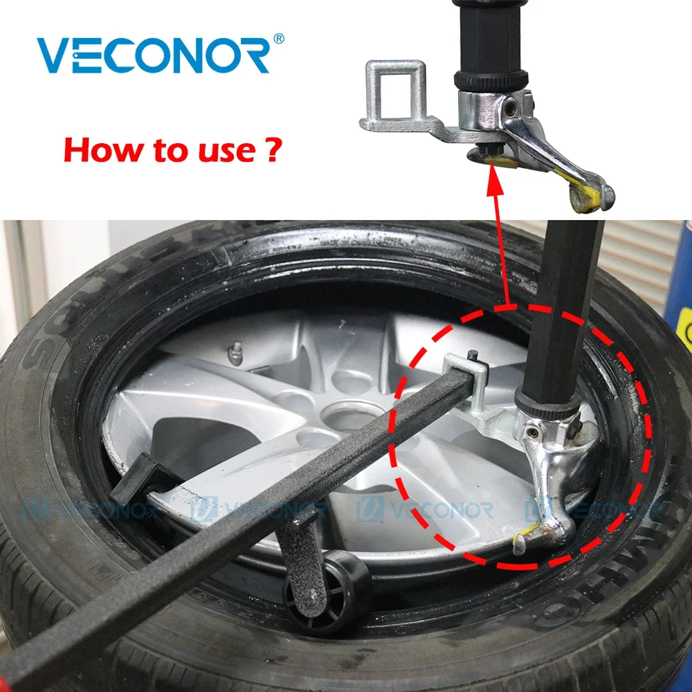 Simple Bead Pressing Lever Tire Pressure Lever Tire Changer Auxiliary Tool Labor-Saving & Simple to Operate Bead Pressing Clamp