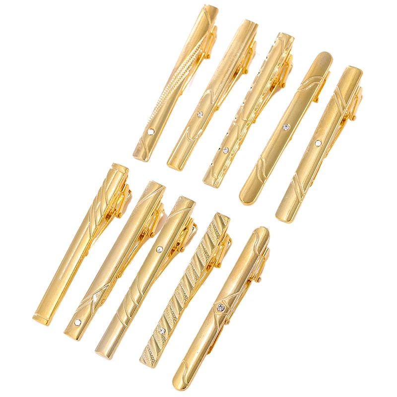 New Metal Tie Clip For Men Wedding Necktie Tie Clasp Clip Gentleman Ties Bar Tie Pin For Men's Accessories