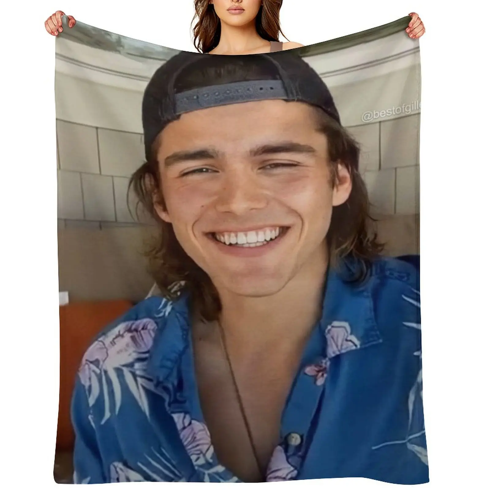 

Charlie Gillespie Throw Blanket Softest Decorative Sofa halloween Retros Blankets