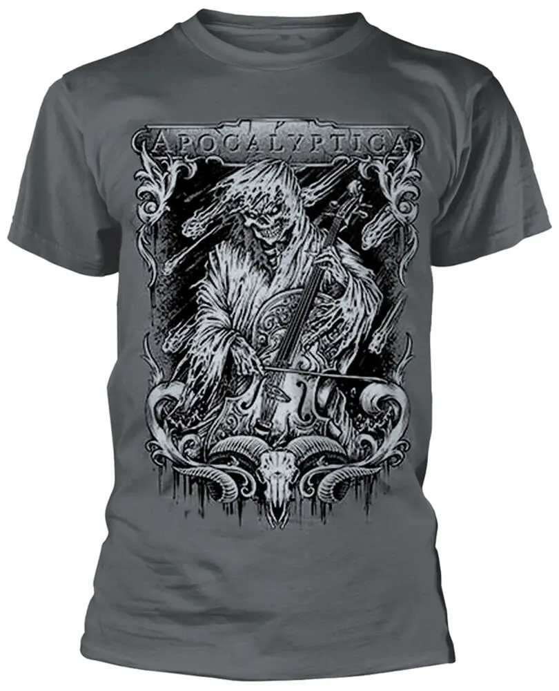 Apocalyptica - Stringsreaper T Shirt High Quality 100%Cotton Short Sleeve