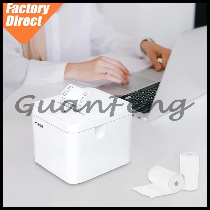 In Stock USB BT 58mm POS Thermal Receipt Printer OEM Billing Printer Compatible with Windows Linux Mac IOS Android