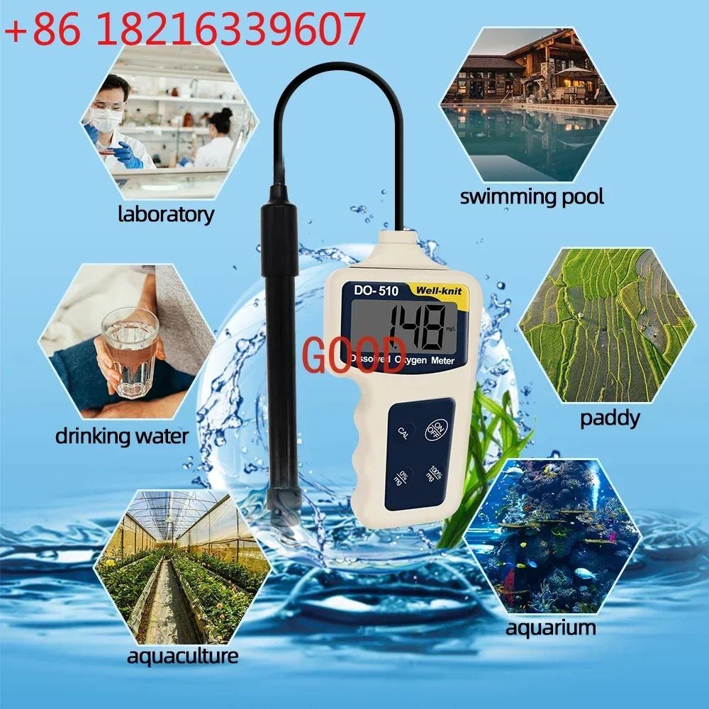 TAO DO-510 Dissolved Oxygen Meter 0.00~19.99mg/L Concentration Dector ATC DO Oxygen Meter 0.0~255% Analyzer
