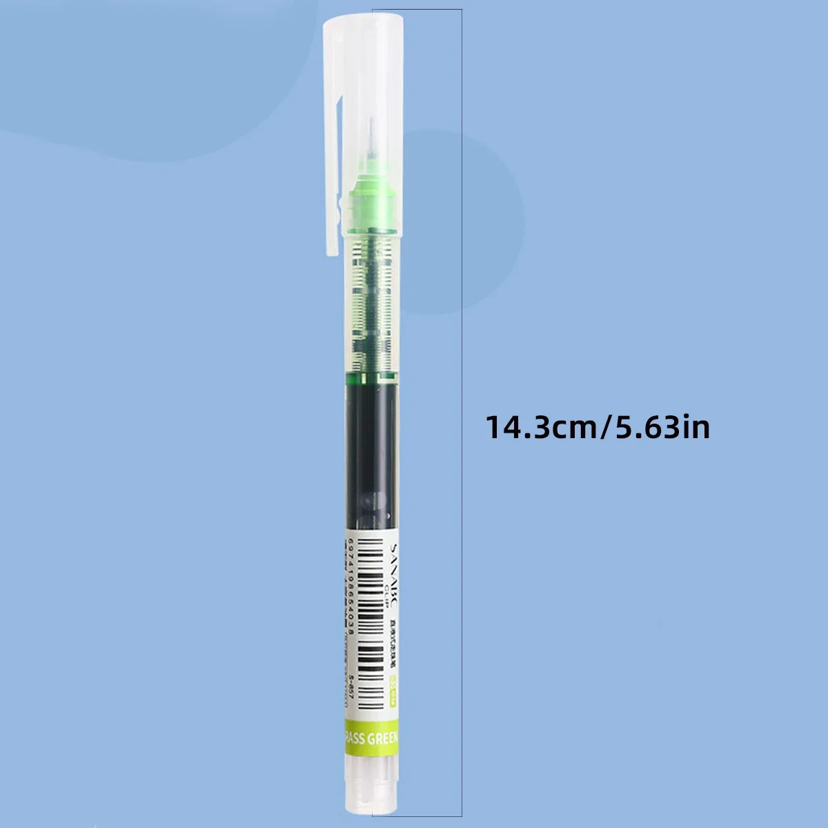10 bolígrafos de gel de color. Secado rápido de gran capacidad, 0,5 mm, adecuados para estudiantes, tomar notas, marcar, dibujar, libremotos.