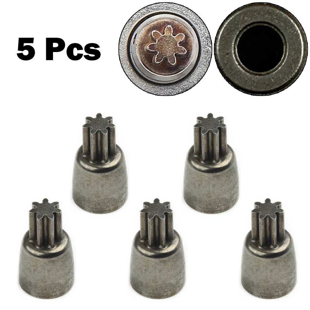 

5pcs Gear 7T 7Tooth Gear Sleeve 4.98mm Shaft Diameter For 2106 Brushless Electric Wrench Motor Power Tool Accessories