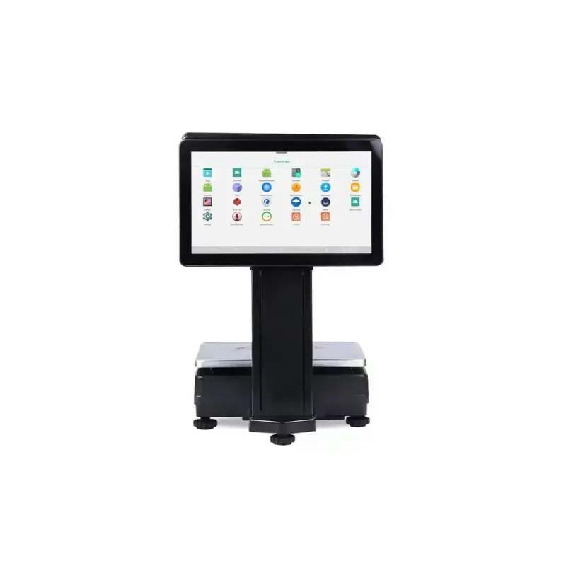 

Double Display Touch Weighing Scale Dual Toucheable AI Supermarket Scale Wifi Network Scale