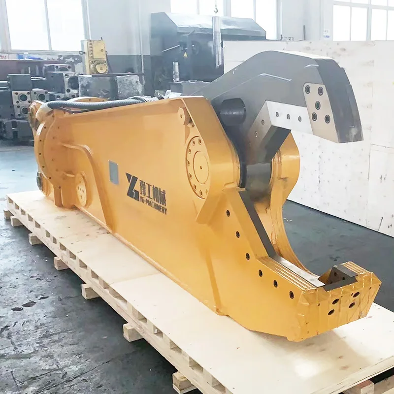 Multi-Functional Excavator Hydraulic Shear with Demolition Crusher & Alligator Scissor Head for Metal Processing
