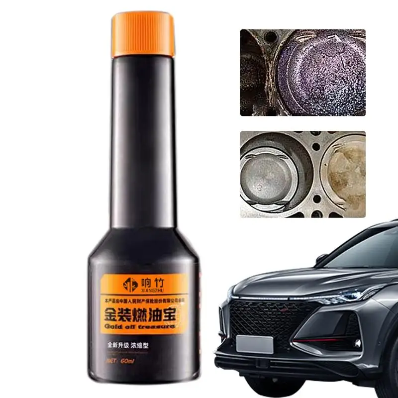 60ml Car Fuel Gasoline Injector Cleaner Gas Oil Additive Remove Engine Carbon Deposit Increase Power In Oil Ethanol Fuel Saver