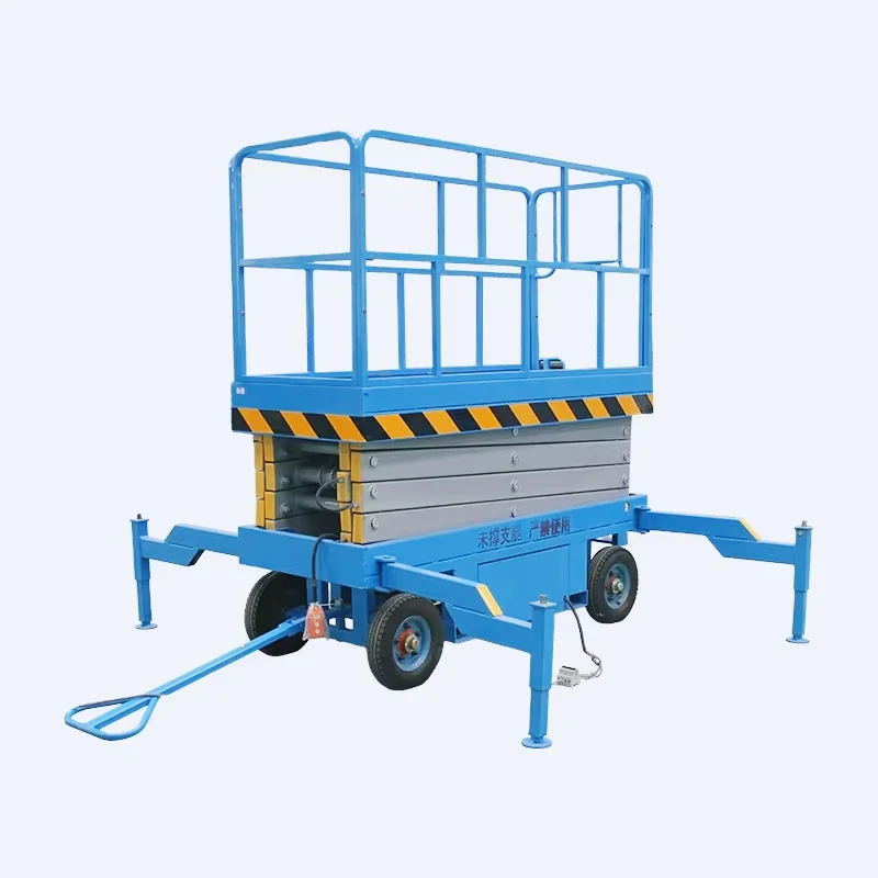 

6m 8m 10m 12m Hydraulic Crawler Electric Scissor Manlift Aerial Working Platform Self Propelled Mini Scissor Mobile Lift