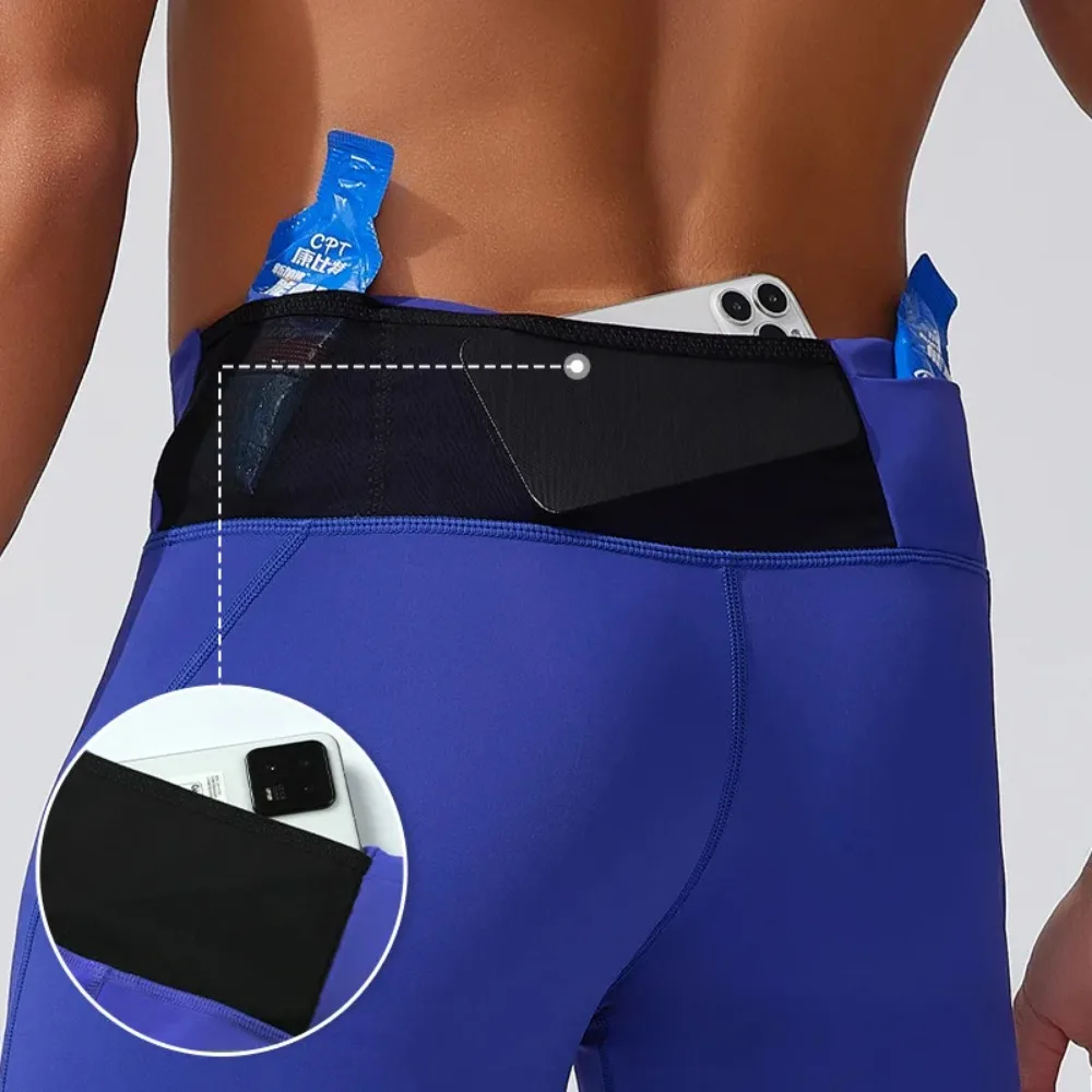2026 Summer Men Women Racing Shorts 80 Nylon Compression  Wicking Marathon Running Tights