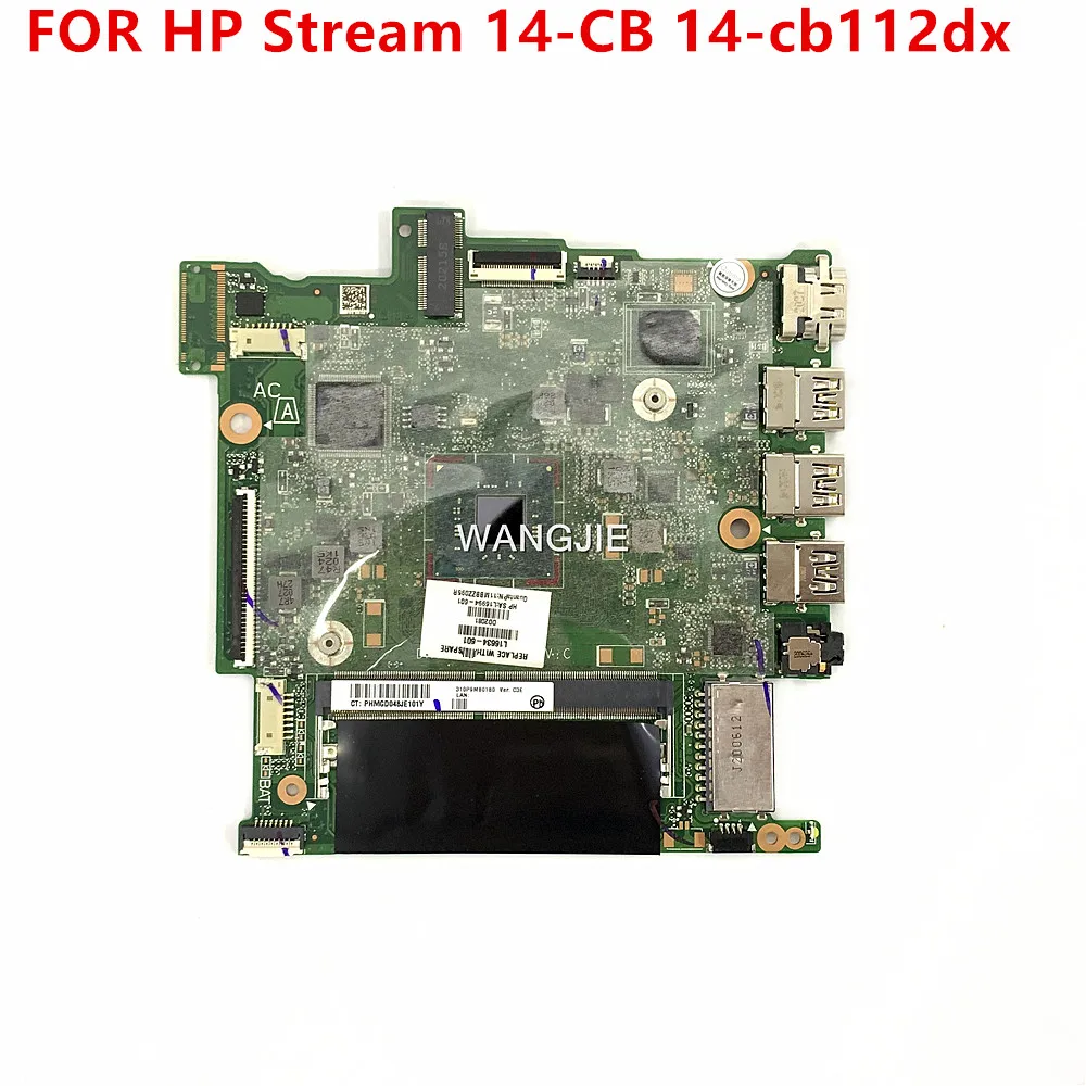 l16634-601-for-hp-stream-14-cb-14-cb112dx-series-laptop-motherboard-da0p9kmb6c1-intel-n4000-11ghz-mainboard-ddr4-100-working