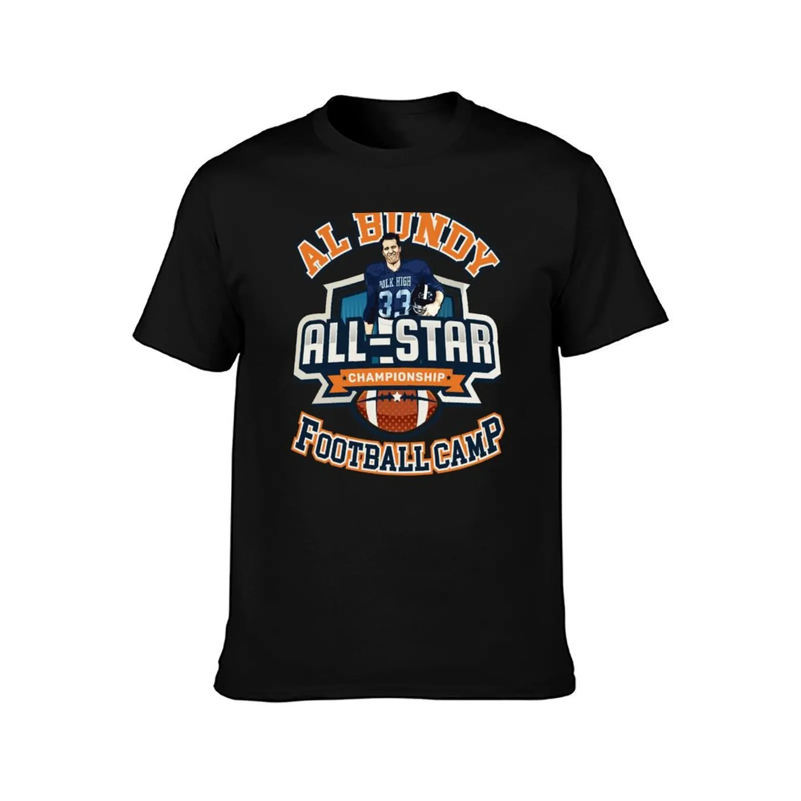 Al Bundy All-Star Football Camp T-Shirt man t shirts cotton T-Shirt