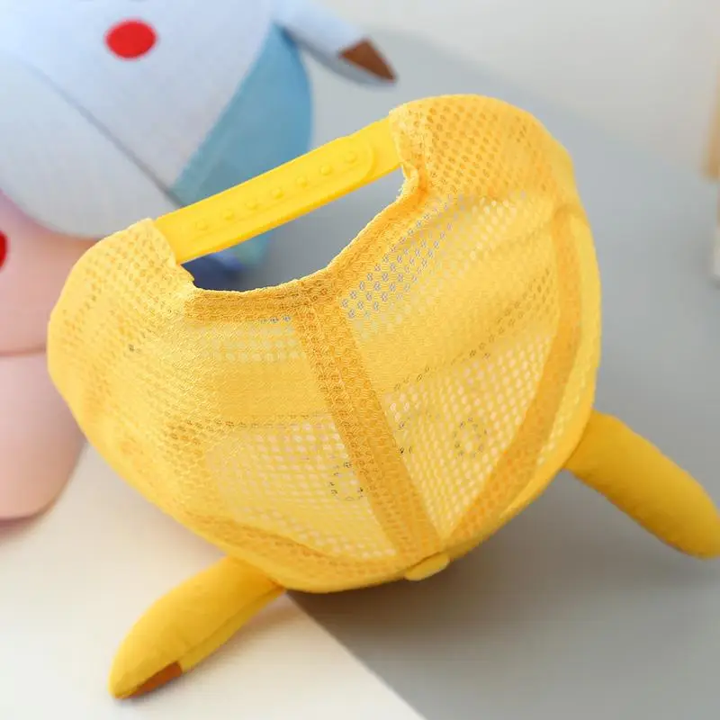 Pokemon Anime Cartoon Series Peaked Cap Kids Hat Baby Cartoon Pikachu Cap Boys\' Summer Thin Sun Visor Girls\' Mesh Baseball Cap
