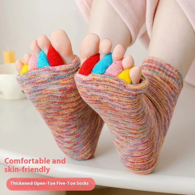 

Finger Socks Correction Toe Male Female Winter Feet Warmers Parting Toe Separator Thumb Valgus Brace Overlapping Toe Separator