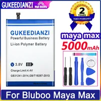 GUKEEDIANZI Battery 3700mAh-5000mAh For Bluboo Maya Max Mobile Phone Bateria