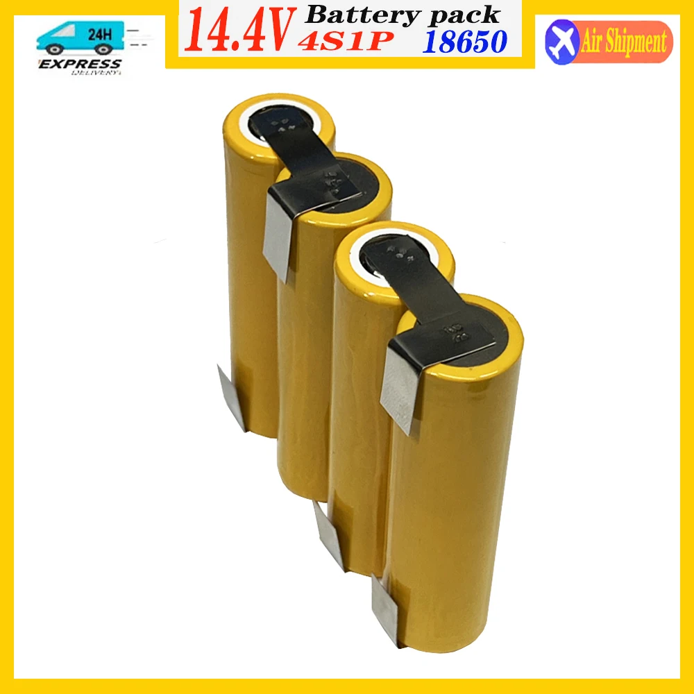 New 14.4V Full 5000mAh 18650 Rechargeale Li-ion Battery Pack for Parkside X0170LIB PD20080830 Tool DIY Weld Installation
