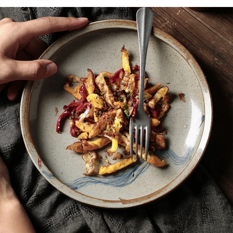 

ужин бытовой керамический коммерческий ресторан мелкий суп отель круглый