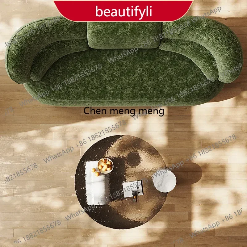 C45 Italian Designer Velvet Sofas Luxury Armrest Double Lounge Chaise Nordic Couch Living Room Puffs Divano Letto