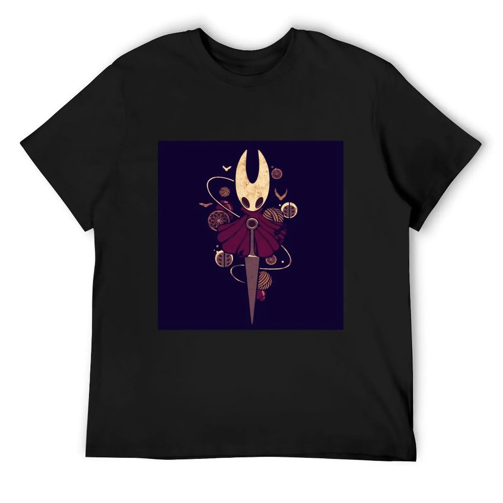 

Silksong Hollow Knight Hornet Bug Videogame T-Shirt anime vintage graphic t shirts mens t shirts top quality