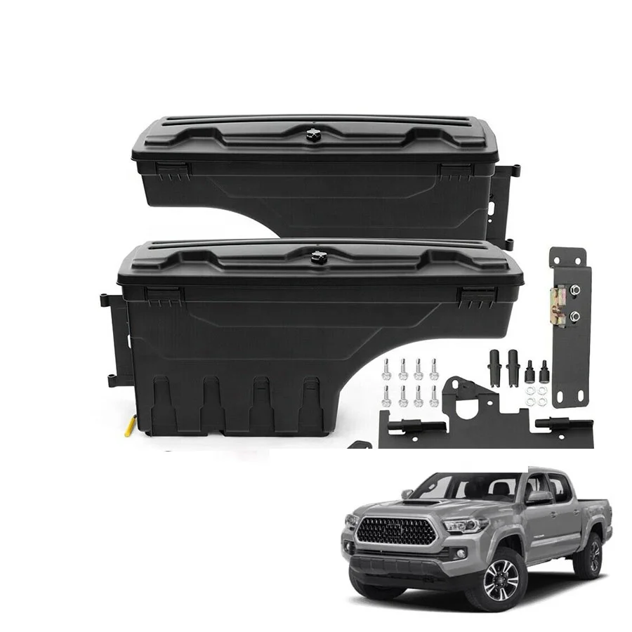 

ABS Auto Parts Truck Storage Box Tool Case For Tacoma 2005-2019