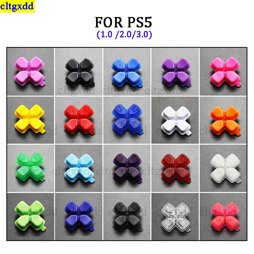 

Cltgxdd 1piece FOR PS5 controller BDM-010/020/030 plastic D-key direction cross key 1.0/2.0/3.0 game button accessories