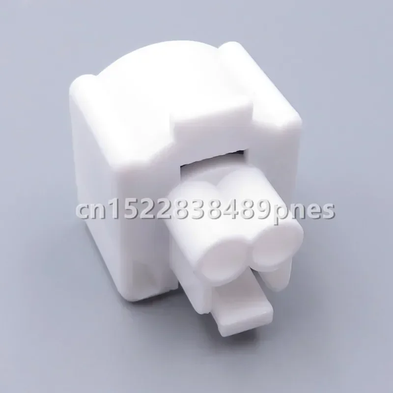 2 Pole White Electrical Socket Waterproof Auto Wiring Harness Connector