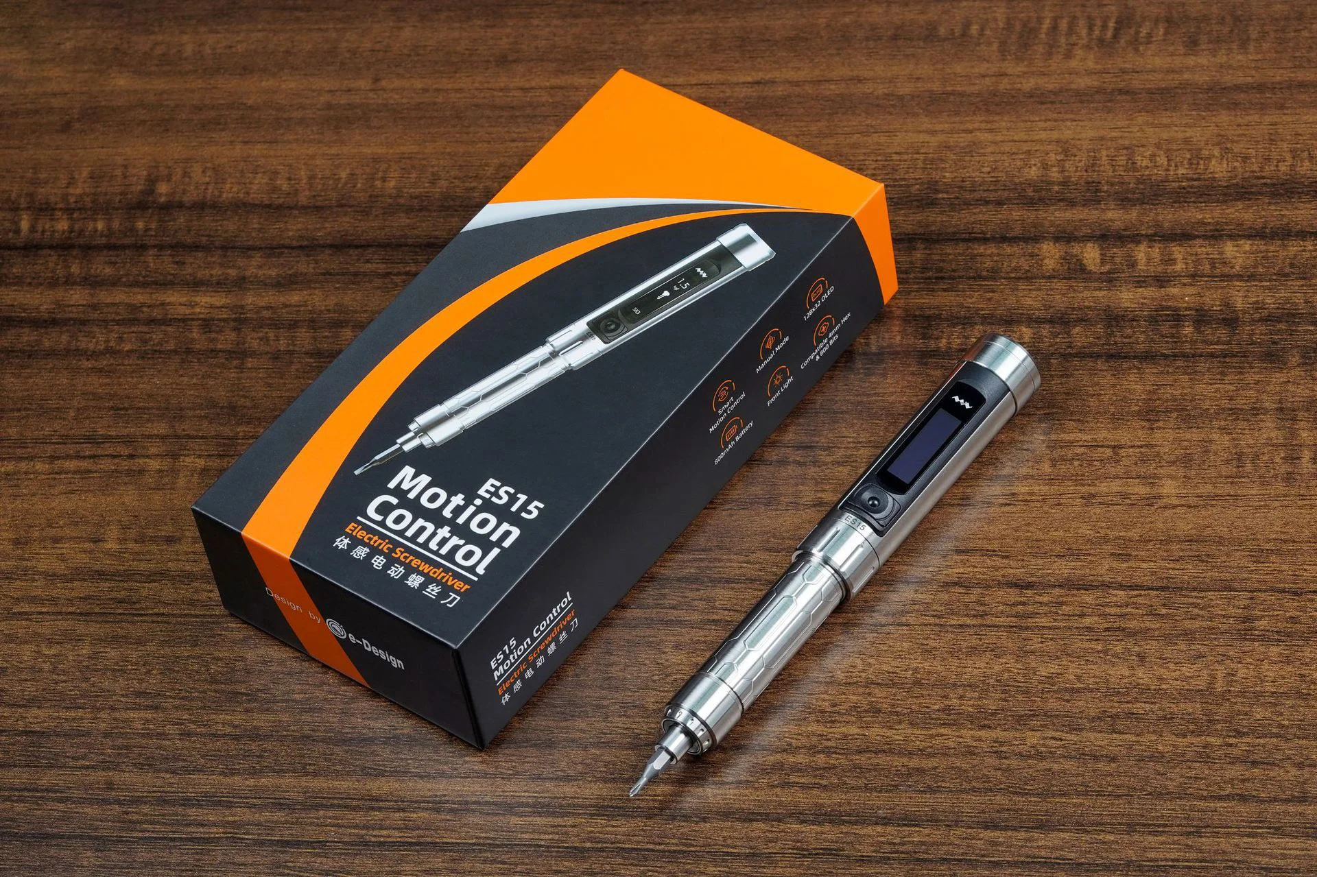 Rechargeable Wireless Operation Adjustable Speed Adjustment Torque ES15 Body Sensing Mini Electric Screwdriver