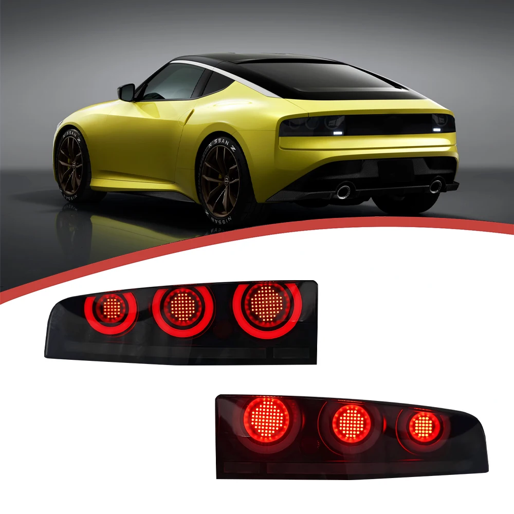 

DK Motion Factory For Nissan 400Z 202220232024 For NissanZ Aftermarket RGB LED TailLights With APP Control + Dynamic TurnSignal