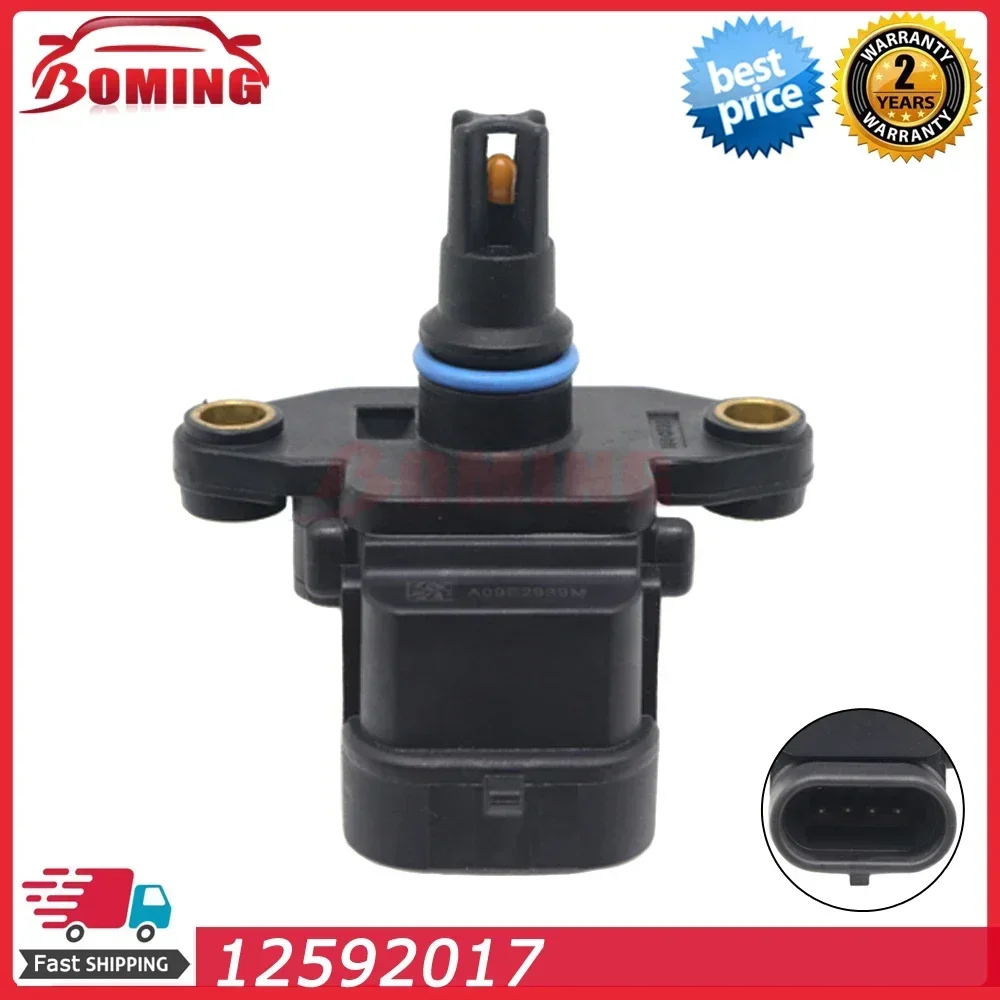 

12592017 Air Intake Temperature Sensor Turbocharger Boost Sensor For Chevrolet HHR Chevrolet Cobalt Saturn Sky Pontiac Solstice