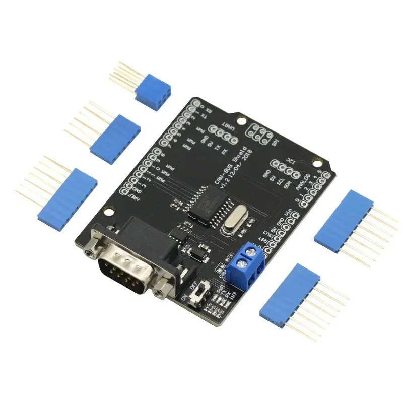 DIY KIT MCP2515 EF02037 CAN BUS Shield Controller Board Communication Speed High CAN V2.0B Module For Arduino For Freaduino