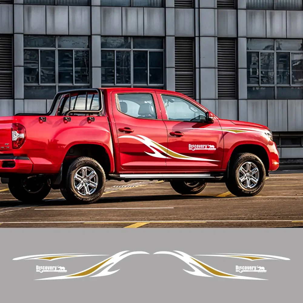Pickup Door Side Stickers For Maxus T60 T70 Truck Custom Discovery Logo Decor Covers Car Vinyl Decals Auto Tuning Accessories