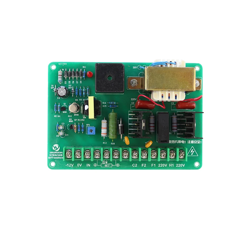 

SCR-08 DC motor speed board, including potentiometer knob