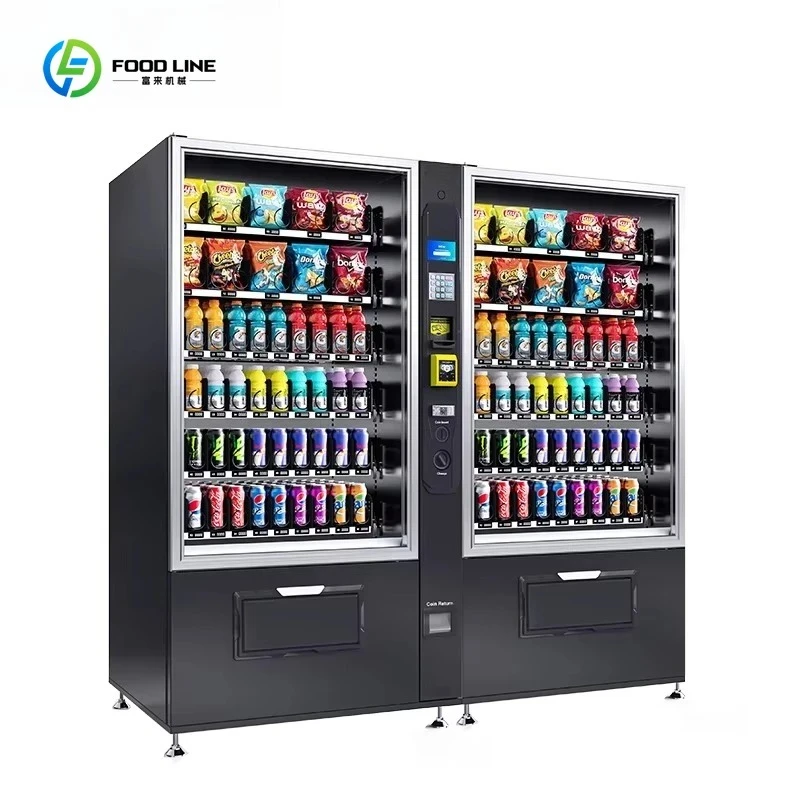 

Highly Recommended Vending Machine Combo Snack Vending Machine for Retail Items