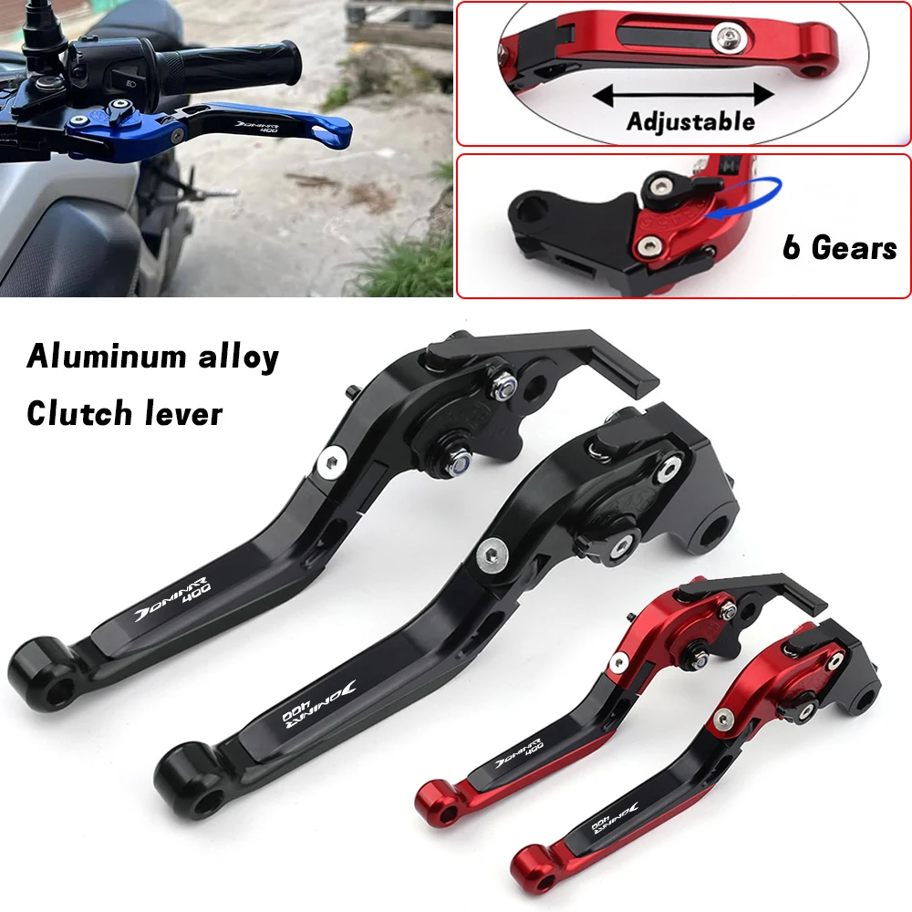 

For Bajaj Dominar 400 Dominar400 2017-2023 Aluminum Folding Adjustable Brake Clutch Lever Motorcycle Accessories