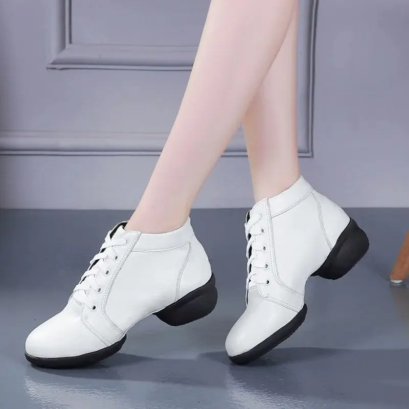 Modern Dancing Shoes Women\'s Adult Outdoor Soft Bottom Latin Dance Shoes Women\'s Dancing Shoes High Heel Dance Shoes